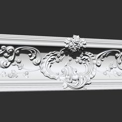 2-CNC-Art-3D-RH-vol-2-300-cornice.jpg CORNICE one 3D MODEL FROM COLLECTION MORE THAN 1000+ FILE