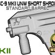 UNW-MKII-UNW-S-shroud.jpg Free STL file FGC9-MKII UNW SHROUD set・Model to download and 3D print, UntangleART