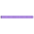 uBeamX-beam-27x2x1.stl Générateur ultime de LegoBeam/BitBeam