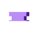 Rear tray hook.stl Adaptateur D3P Multiboard pour Qidi Plus 4