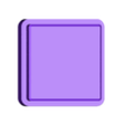 V2.0 - REAR BUTTON, TOP SQUARE.STL BILLETBOX KARE DÜĞME İÇİN İÇ PARÇA - 3D BASKI