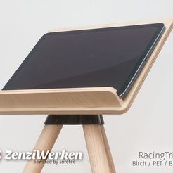 RacingTriPod-0-Front.jpg Free STL file RacingTriPod (cnc/3d print)・3D printing design to download
