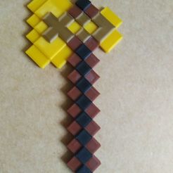 162194076_3594895747288524_378050820057877153_n.jpg Free 3D file Minecraft axe・3D printer model to download