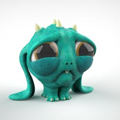 untitled.66.jpg Download STL file My little monster - My little monster • 3D printing model, Serendipia