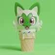 ice-cream-sprigatito-render.jpg Pokemon - Sprigatito Ice Cream