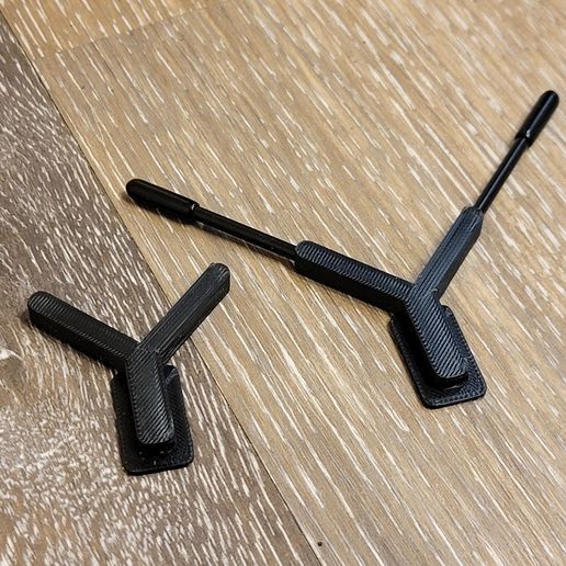 Flat Mount Antenna Guide 3D model