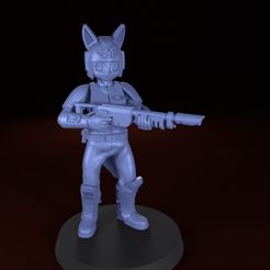 NG-Sample-Thumbnail.jpg Fichier STL gratuit Neko Guard - Trooper échantillon・Design pour imprimante 3D à télécharger, EzeyTheInsane