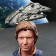 Busto de Han Solo