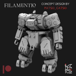 1.png 3D file H-006 Hector・Model to download and 3D print