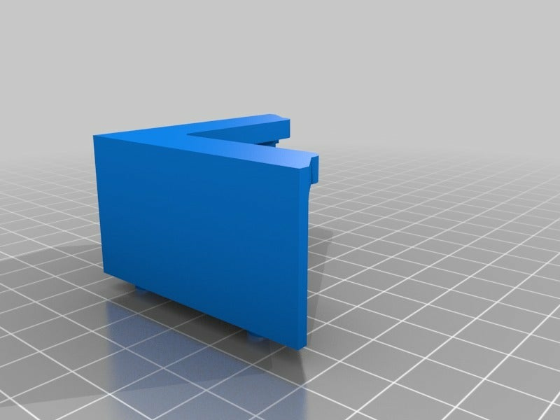 Download free STL file Glass plate/Mirror bed holder • Model to 3D