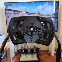 ZTEC GT - Thrustmaster T300 RS - 3D Printable 200mm bed size