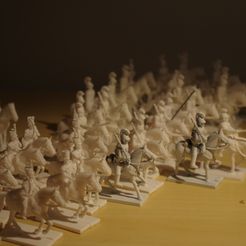 IMGP2761.JPG Fichier STL gratuit Napoléonique - Partie 21 - Cuirassiers autrichiens・Idée pour impression 3D à télécharger