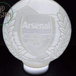 IMG_20230508_110500151.jpg Archivo STL ARSENAL BALÓN DE FÚTBOL LUZ・Objeto para impresora 3D para descargar