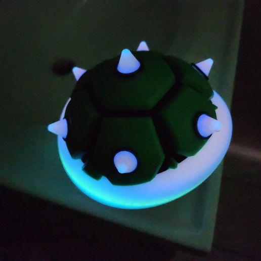 Spiked turtle shell switch game organizer Multi Part