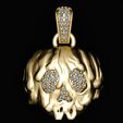1.jpg Imperial Skull Diamond Pendant