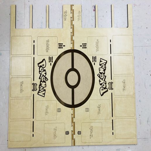 Pokemon Card Battle BoardFree 3D File for Cults