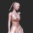 08.jpg Jennie Kim Portrait Sculpture 3D print model