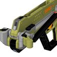 Slingbow-adapter4.jpg STL-Datei BARABA Repetierarmbrustpistole mit Aluminiumprofilkern・Vorlage für 3D-Druck zum herunterladen