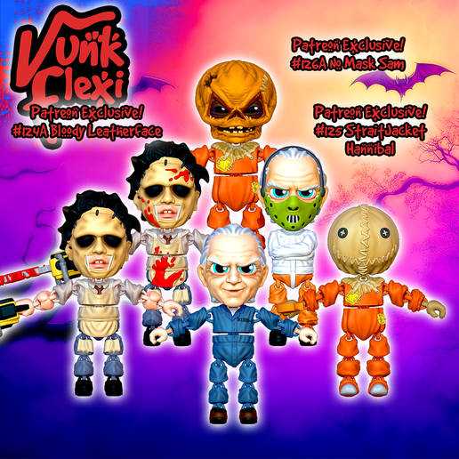 CGImages5.png Hannibal Films Hannibal Lecter Flexi Print-In-Place + figure & keychain