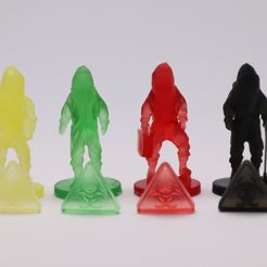 IMG_9303_klein.jpg 4 diferentes hazmat pandemia miniaturas impresión 3D pequeña impresión 3D modelo de impresión