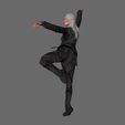0.jpg Animated Elf woman-Rigged 3d game character Low-poly 3D model