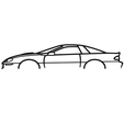Chevrolet-Camaro-SS-2002-Scoop.png Camaro Multipack Silhouette Wall Art