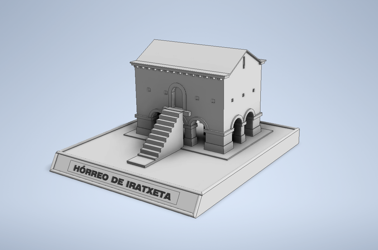 HORREO-1.png Download STL file GRANARY OF IRATXETA • Model to 3D print, FurtadoLand