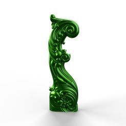 439.57.1.jpg 004-3d Ornamental Artístico Decorativo Archivo Stl