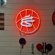 Image00001.jpg STEPH CURRY LOGO WITH BASKETBALL (WITH NEON LED CHANNEL)