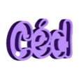Céd.stl First name Cédric bright