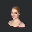 model-1.png Emma Stone-bust/head/face ready for 3d printing