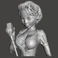 Image12.jpg STL file Bombshell Pinups – 04 Black Canary- by SPARX・3D printing idea to download