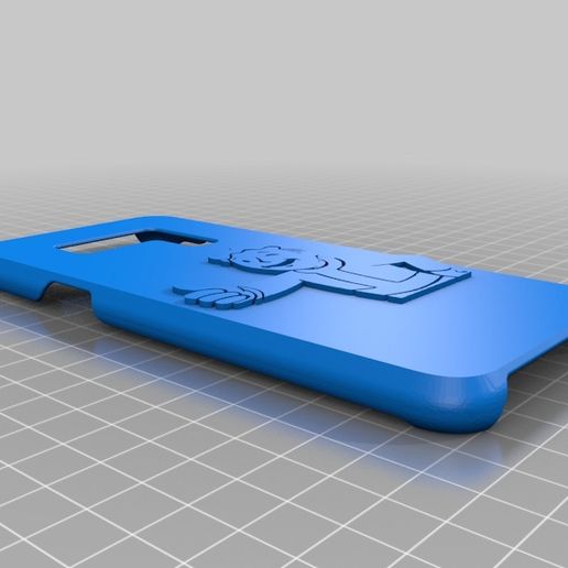 Vault Boy s8+ (Plus) Case 3D model