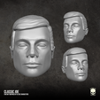 1.png Classic Joe Head 3D printable File For Action Figures