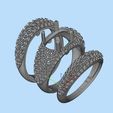 42342342.jpg STL file ring 3D print model・3D printable model to download