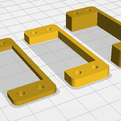 servo-shim-set-2.5mm_5mm_10mm.png STL file 1:10 servo spacer set 2.5mm , 5mm , 10mm・3D printable model to download