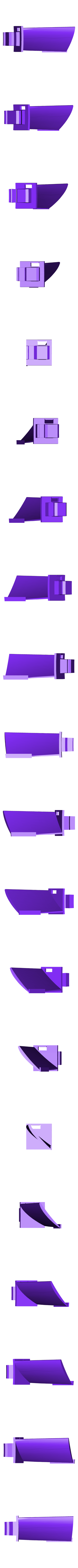 Cir-Blade403ws.stl Jet Engine Component (1-1); Axial Compressor - Circumferential Dovetail Slot Type