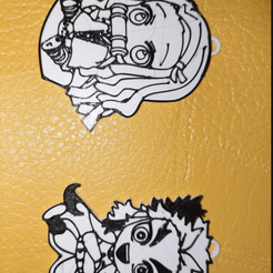 imagen_2023-09-16_201645245.png Archivo STL Keychain/llavero nezuko/rengoku blanco y negro・Plan de impresora 3D para descargar