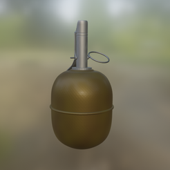 1cc25d48caf051ac7af66911840505f6.png Fichier STL Grenade RGD-5・Objet pour imprimante 3D à télécharger