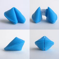 DSCF3897.jpg STL file Fortune Cookie・3D printing model to download