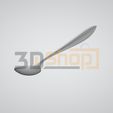 tablespoonv2_main8.jpg Spoon (Design2) - Table spoon, Kitchen tool, Kitchen equipment, Cutlery, Food, dining cutlery, decoration, 3D Scan, STL File