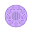 Sun_Coaster_Plate-save.stl Coaster - Sun