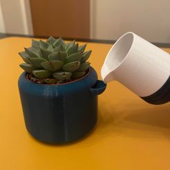 Pouring.jpg Cute Desk Watering Can
