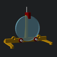 IsoView1.png Free STL file Optical Test Stand for 4-8" Telescope Mirrors・Template to download and 3D print