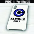 PORTADA CASE CORP CAPSULE.jpg Capsule Corp - Case Iphone X/XS - 7/8 - 7 Plus/8 Plus