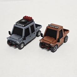 20230530_210549.jpg STL file HO Scale "Side By Side" ATV / Utility Vehicle・3D printable model to download