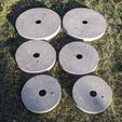 IMG_20201119_154635.jpg Concrete Cement Barbell Dumbbell Gym weight plates KG