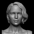 02.jpg Jennifer Lawrence 3D print model