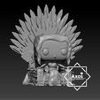 Trono.jpg Funko doll Daenerys on the throne - Game Of Thrones