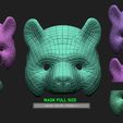 z15.jpg Tintenfisch Spiel Maske - Vip Bär Maske Cosplay 3D-Druck Modell